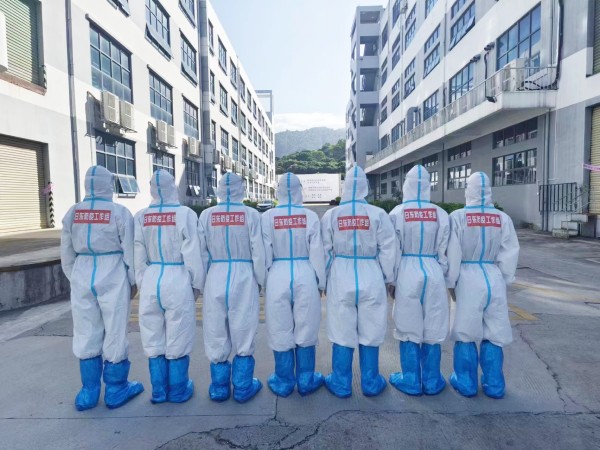 奮勇當先，筑牢疫情防控第一道防線——日東科技疫情防控紀實